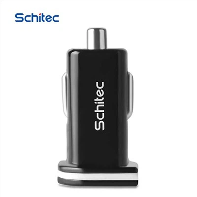 Přenosná 5V 2,4A nabíječka do auta s duálním USB portem