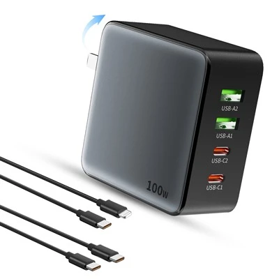 100W víceúčelová USB nabíječka